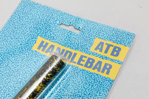 Freeway ATB Black / Gold Splatter NOS/NIB Steel Vintage 560 mm Flat/Straight Handlebars - Pedal Pedlar - Buy New Old Stock Bike Parts