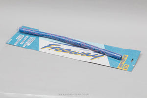 Freeway ATB Blue / Pink Splatter NOS/NIB Steel Vintage 560 mm Flat/Straight Handlebars - Pedal Pedlar - Buy New Old Stock Bike Parts