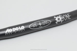 Modolo O-Bone Alloy Black NOS Classic 560 mm Flat/Straight Handlebars - Pedal Pedlar - Buy New Old Stock Bike Parts