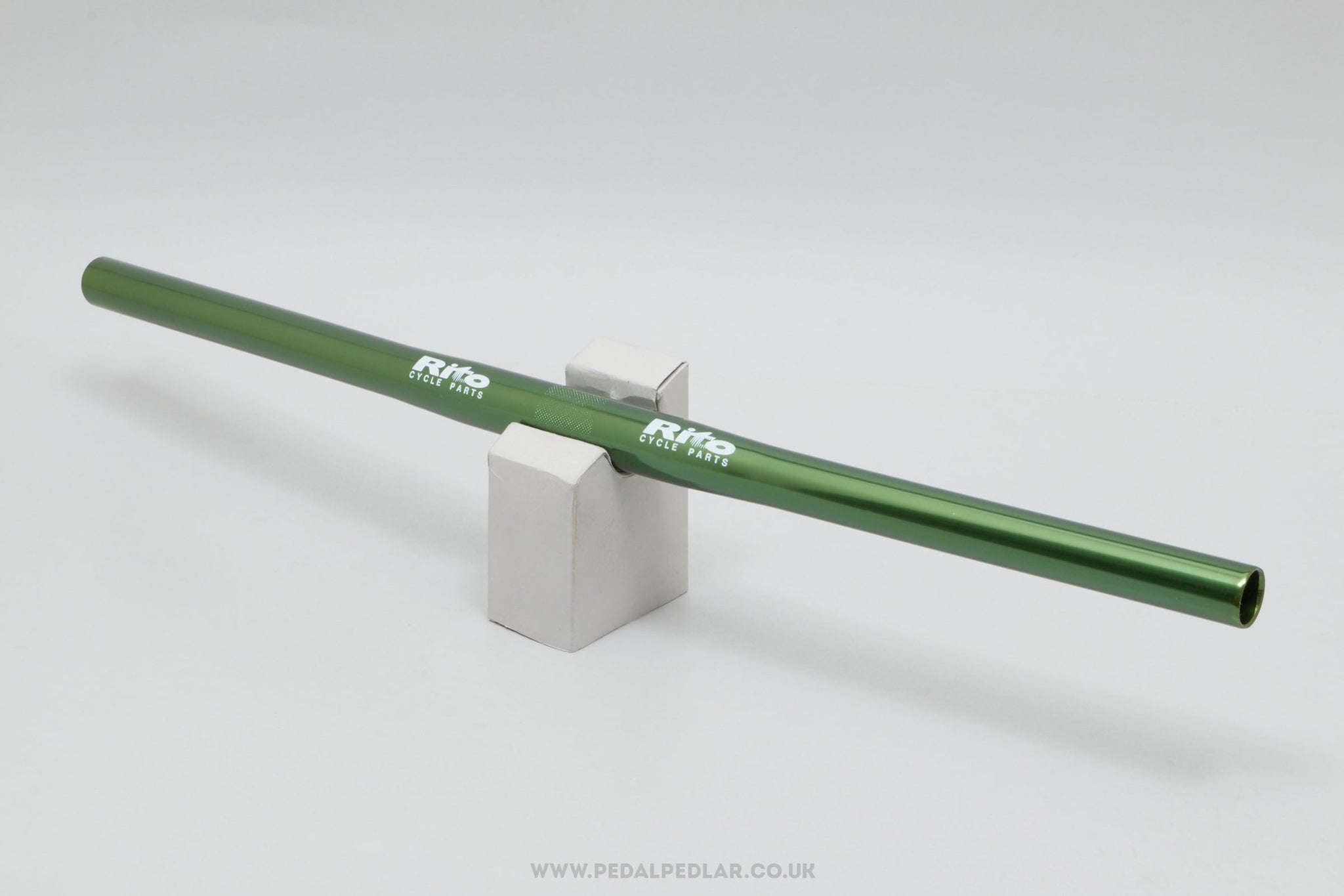Rito Green Anodised NOS Handlebars - Classic Bike Parts | Pedal Pedlar