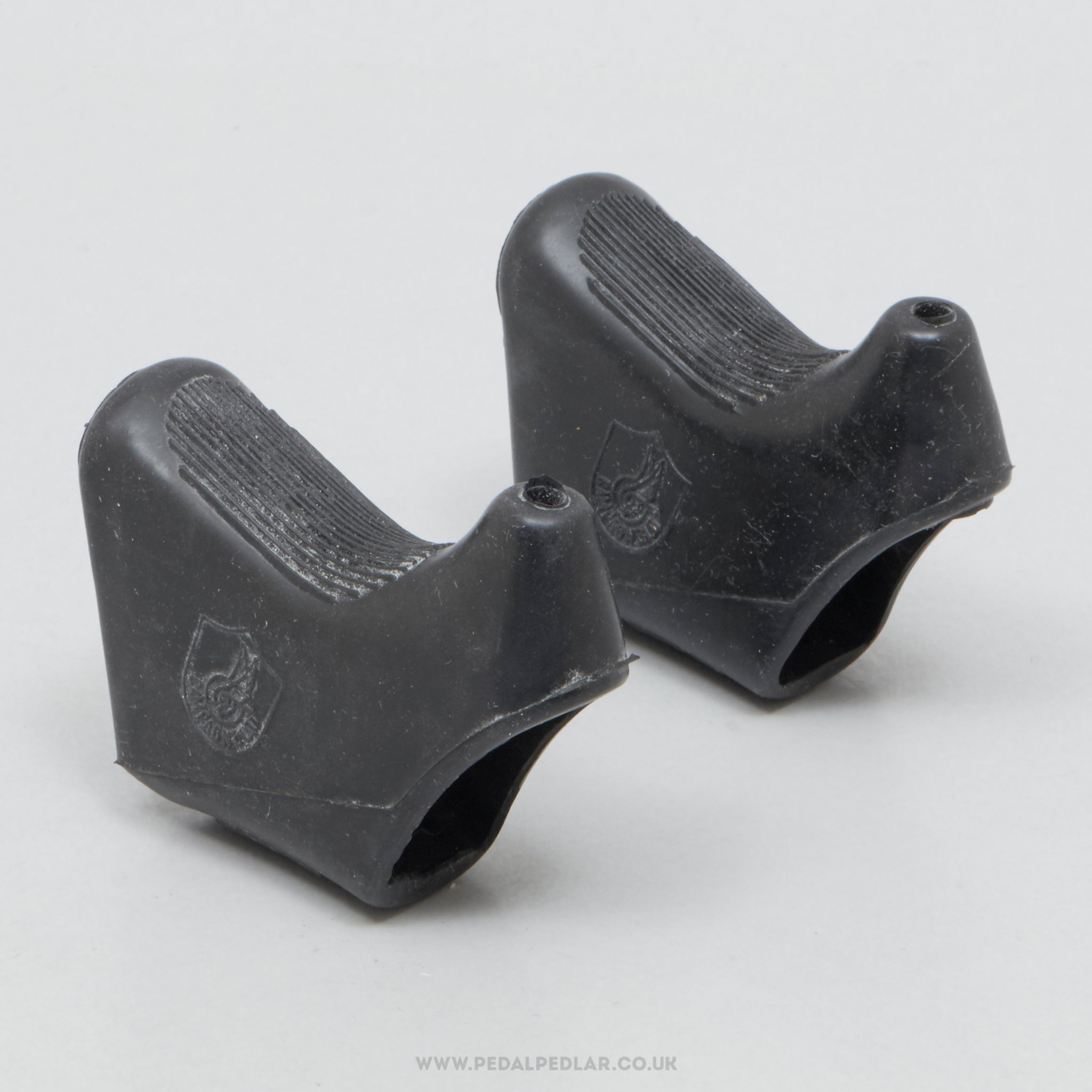 Campagnolo C-Record 1st Gen Cobalto NOS Vintage Black Brake Lever Hoods - Pedal Pedlar - Buy New Old Stock Bike Parts