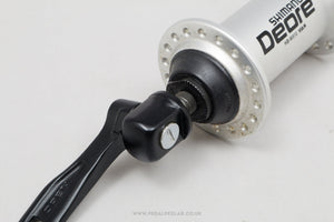 Shimano Deore (HB-M510) Silver NOS Classic 36h Front Hub - Pedal Pedlar - Buy New Old Stock Bike Parts