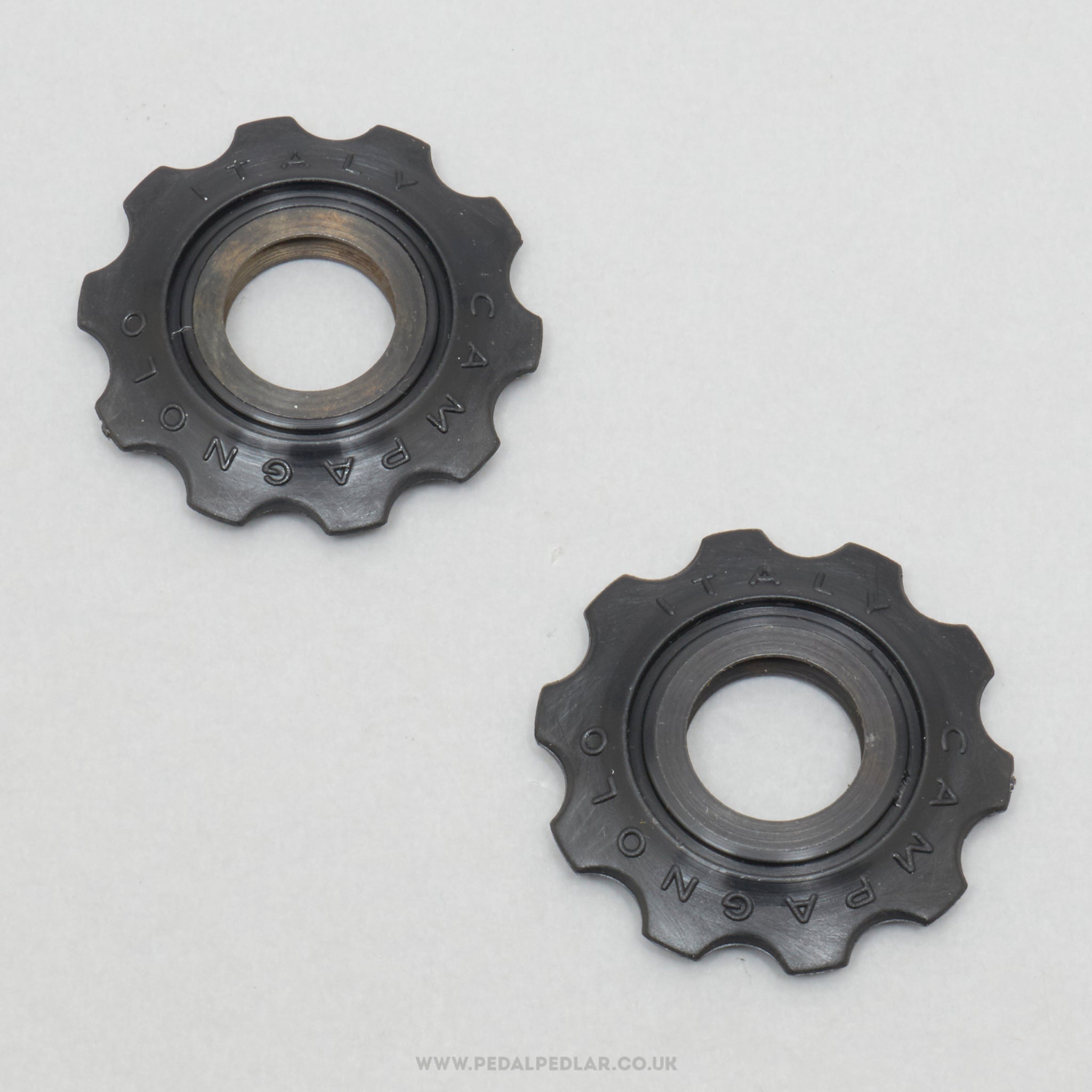 Campagnolo C-Record Black NOS Vintage 10T Jockey Wheels - Pedal Pedlar - Buy New Old Stock Bike Parts