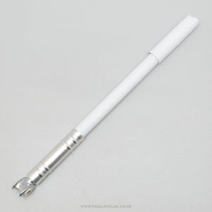 Silca Impero NOS/NIB Vintage White 41 - 46 cm Frame Fit Bike Pump - Pedal Pedlar - Buy New Old Stock Cycle Accessories
