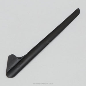 Classic Shark Fin NOS Black Chainstay Frame Protector - Pedal Pedlar - Buy New Old Stock Cycle Accessories