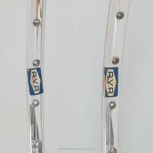 AVA Silver NOS Vintage 36h 28"/700c Tubular Rims - Pedal Pedlar - Buy New Old Stock Bike Parts