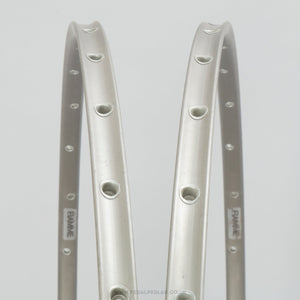 Fiamme Speedy Track Grey NOS Vintage 32h 28"/700c Tubular Rims - Pedal Pedlar - Buy New Old Stock Bike Parts