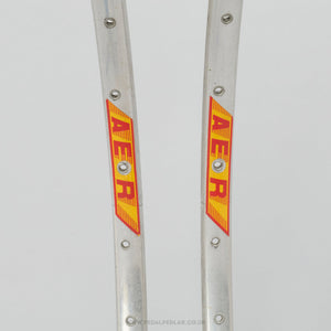 Martano AER Silver NOS Vintage 36h 28"/700c Tubular Rims - Pedal Pedlar - Buy New Old Stock Bike Parts