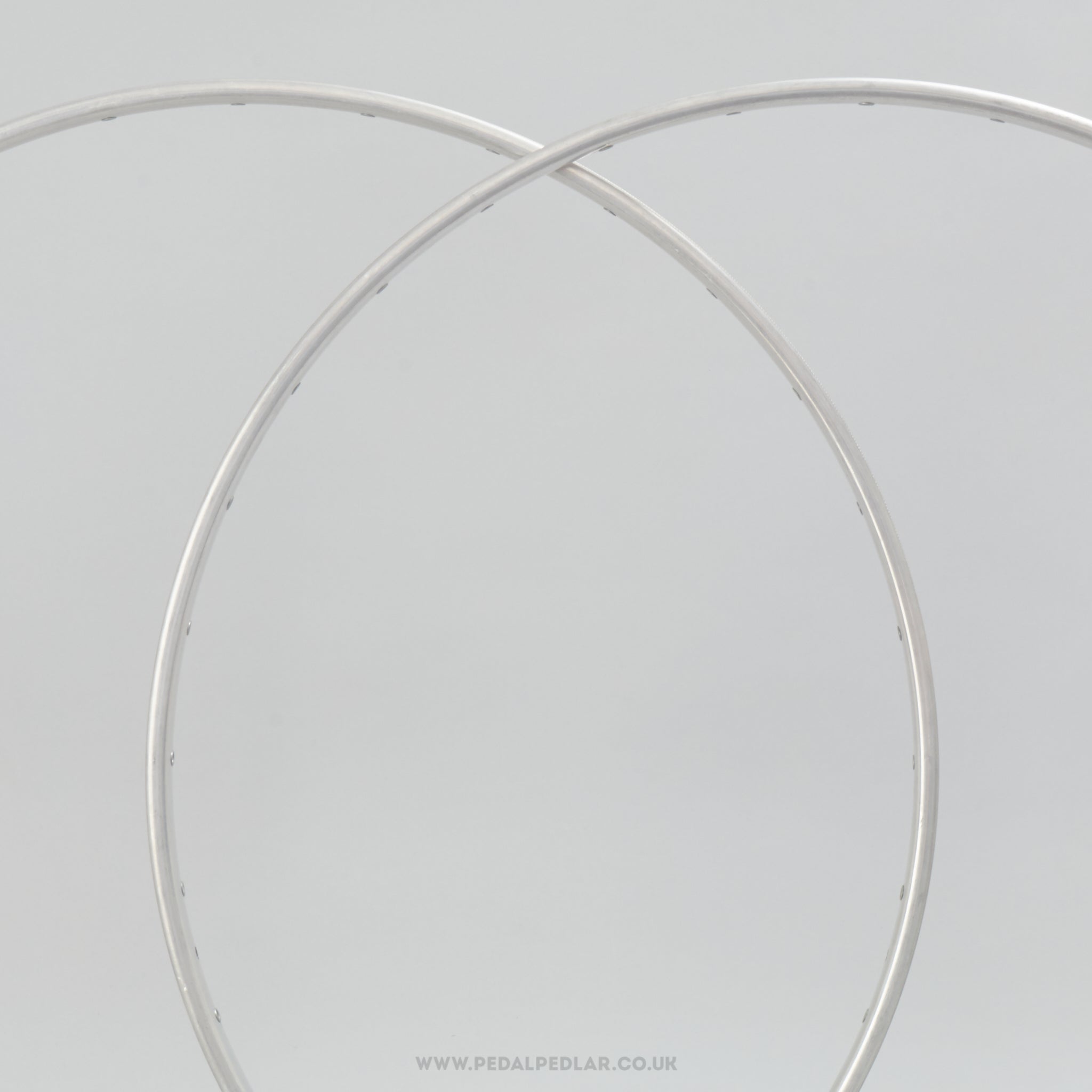 Nisi Corsa Stretto Silver NOS Vintage 32h 28"/700c Tubular Rims - Pedal Pedlar - Buy New Old Stock Bike Parts