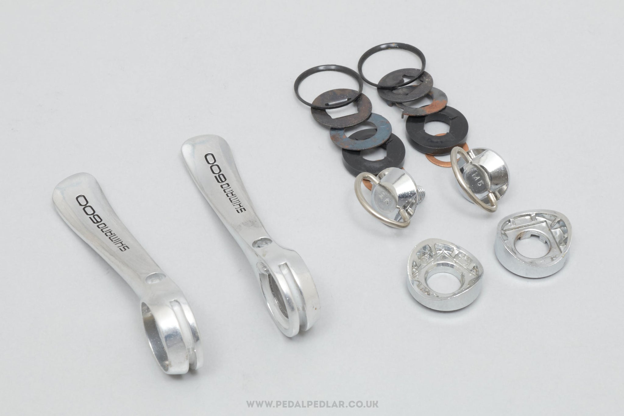 Shimano 600 EX (SL-6207) NOS Vintage Braze-On Downtube Shifters