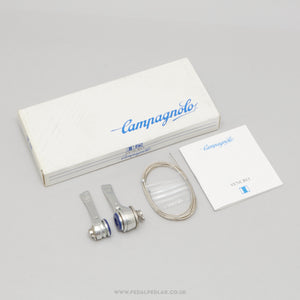 Campagnolo C-Record (0221) Syncro II 8 Speed NOS Vintage Braze-On Downtube Shifters