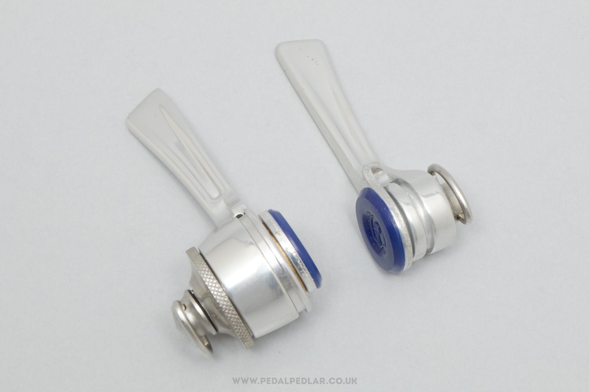 Campagnolo C-Record (0221) Syncro II 8 Speed NOS Vintage Braze-On Downtube Shifters - Pedal Pedlar - Buy New Old Stock Bike Parts