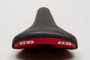 GES Soffatti (XR-1) NOS Classic Black / Red Saddle - Pedal Pedlar - Buy New Old Stock Bike Parts