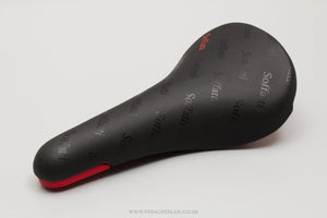 GES Soffatti (XR-1) NOS Classic Black / Red Saddle - Pedal Pedlar - Buy New Old Stock Bike Parts