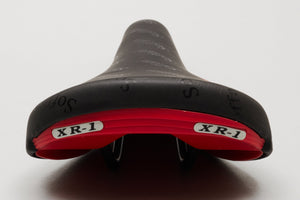 GES Soffatti (XR-1) NOS Classic Black / Red Saddle - Pedal Pedlar - Buy New Old Stock Bike Parts