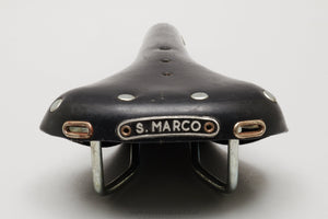 Selle San Marco GLR (B17) NOS Vintage Black Saddle - Pedal Pedlar - Buy New Old Stock Bike Parts