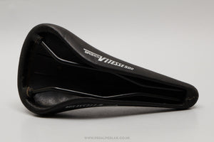 Brooks Vitesse 500 NOS Vintage Black Leather Saddle - Pedal Pedlar - Buy New Old Stock Bike Parts