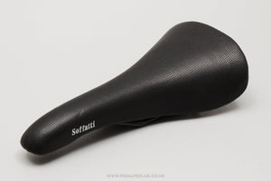 Velo Soffatti Jet Perforated NOS Classic Black Saddle - Pedal Pedlar - Buy New Old Stock Bike Parts