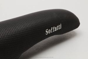 Velo Soffatti Jet Perforated NOS Classic Black Saddle - Pedal Pedlar - Buy New Old Stock Bike Parts