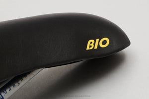 Selle Italia Bio-Line NOS Classic Black Saddle - Pedal Pedlar - Buy New Old Stock Bike Parts