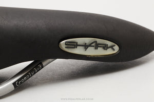 Selle Royal Shark NOS Classic Black / Grey Saddle - Pedal Pedlar - Buy New Old Stock Bike Parts