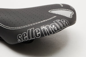 Selle Italia XR NOS Classic Black Saddle - Pedal Pedlar - Buy New Old Stock Bike Parts