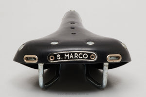 Selle San Marco GLR (B17) NOS Vintage Black Saddle - Pedal Pedlar - Buy New Old Stock Bike Parts