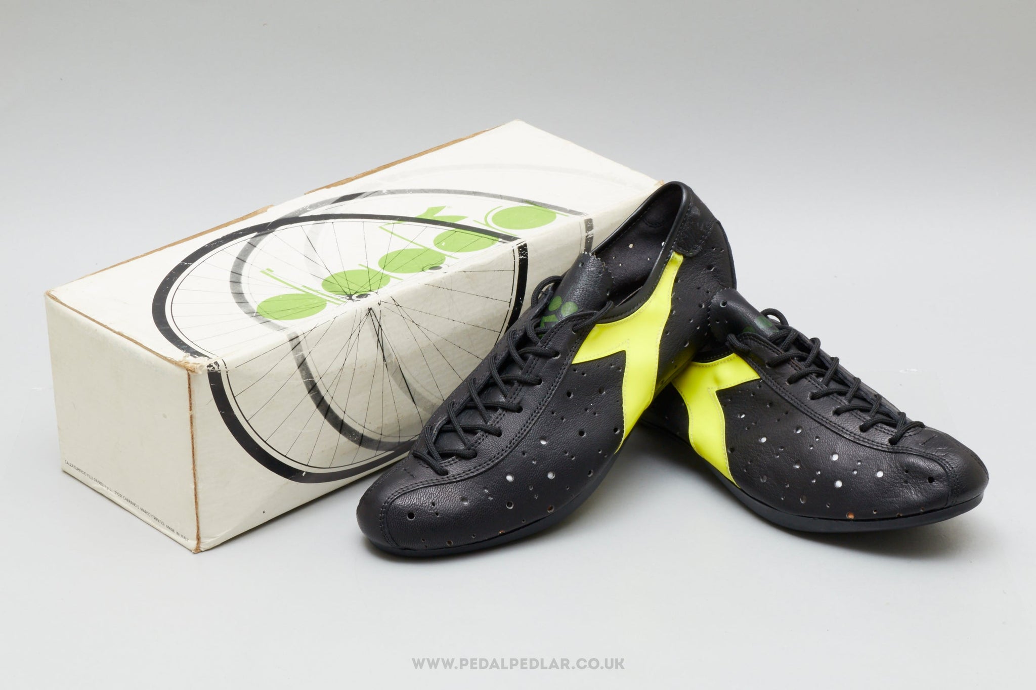 Diadora San Remo NOS NIB Vintage Size EU 40 Leather Road Cycling Shoes