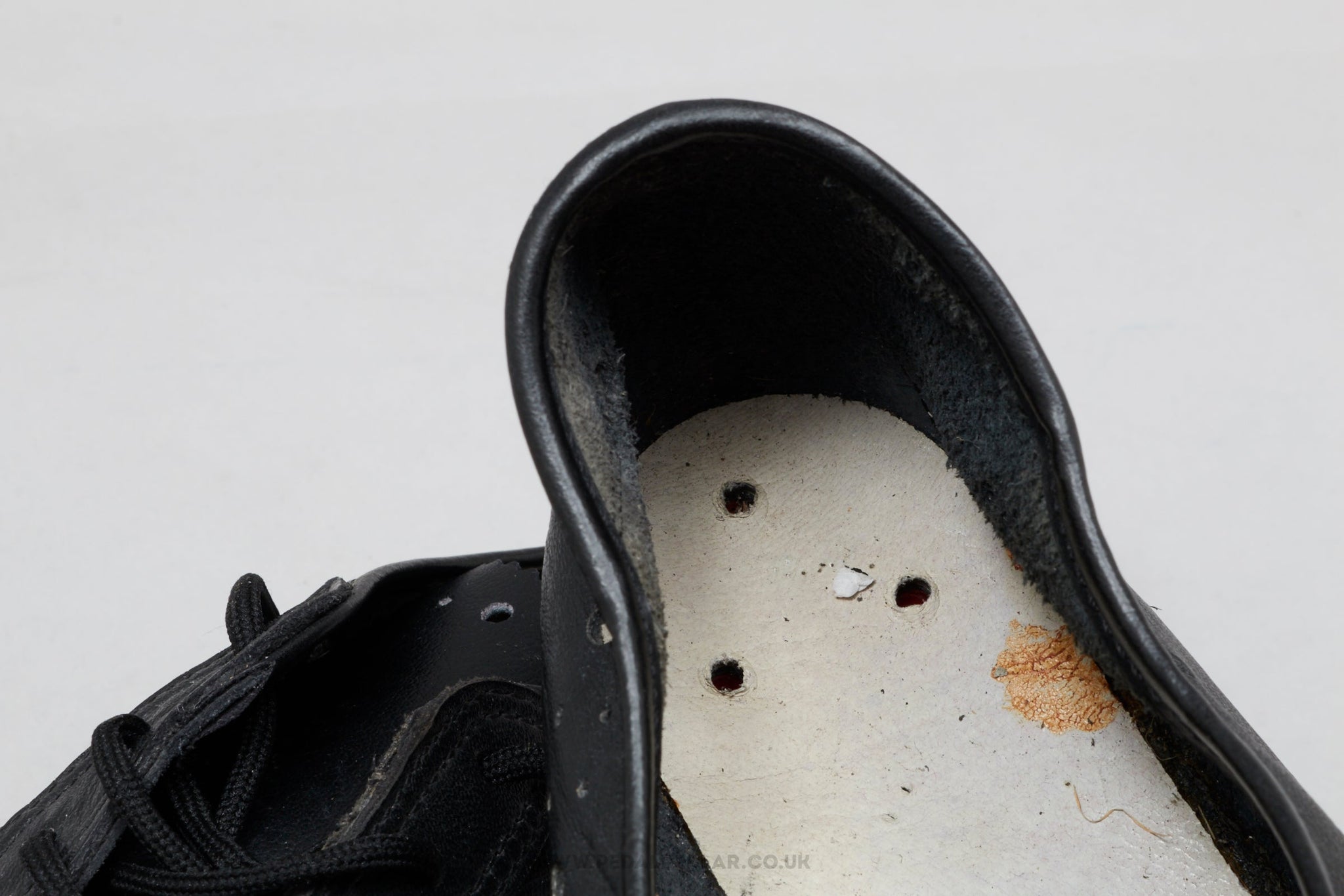 Vintage Italian NOS Size EU 42 Leather Road Cycling Shoes - Pedal Pedlar - Buy New Old Stock Clothing