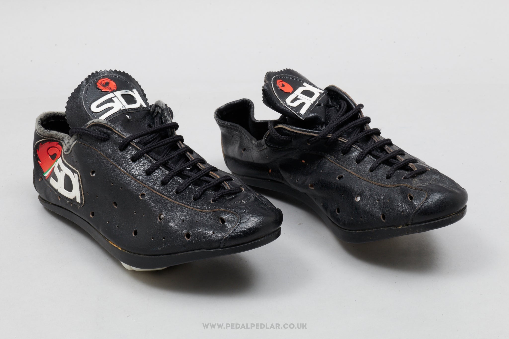 Sidi Titanium NOS Vintage Size EU 35 Leather Road Cycling Shoes - Pedal Pedlar - Buy New Old Stock Clothing