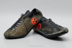 Piri NOS Vintage Size EU 39 Leather Road Cycling Shoes - Pedal Pedlar - Buy New Old Stock Clothing
