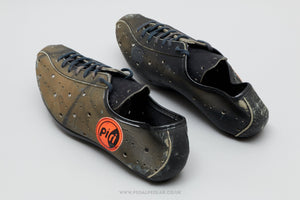 Piri NOS Vintage Size EU 39 Leather Road Cycling Shoes - Pedal Pedlar - Buy New Old Stock Clothing