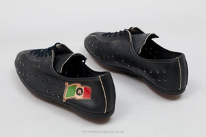 Rogelli NOS Vintage Size 6 Leather Road Cycling Shoes - Pedal Pedlar - Buy New Old Stock Clothing