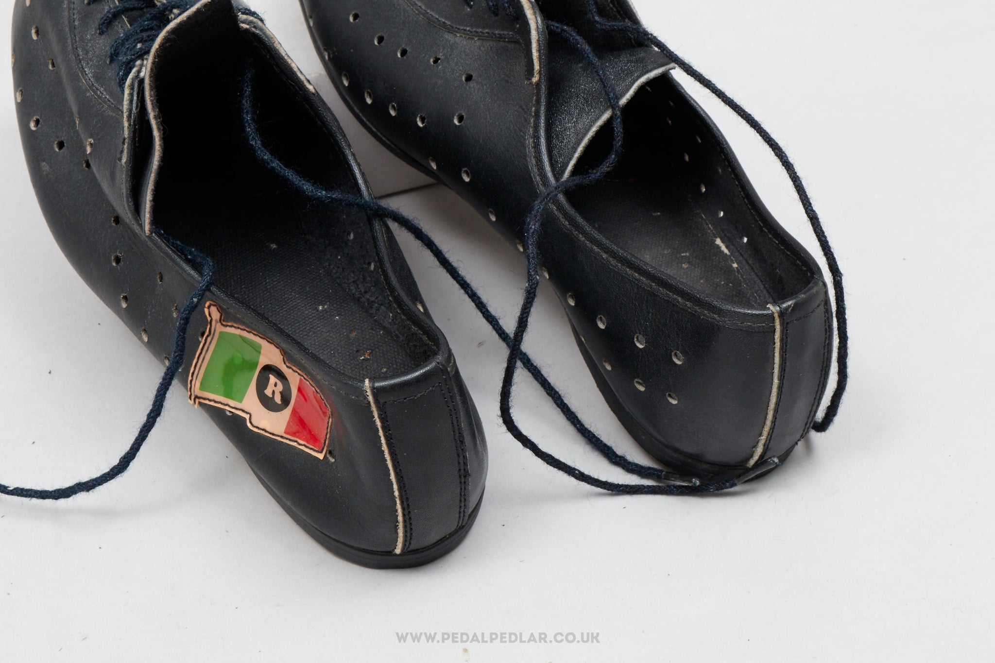 Rogelli NOS Vintage Size 6 Leather Road Cycling Shoes - Pedal Pedlar - Buy New Old Stock Clothing