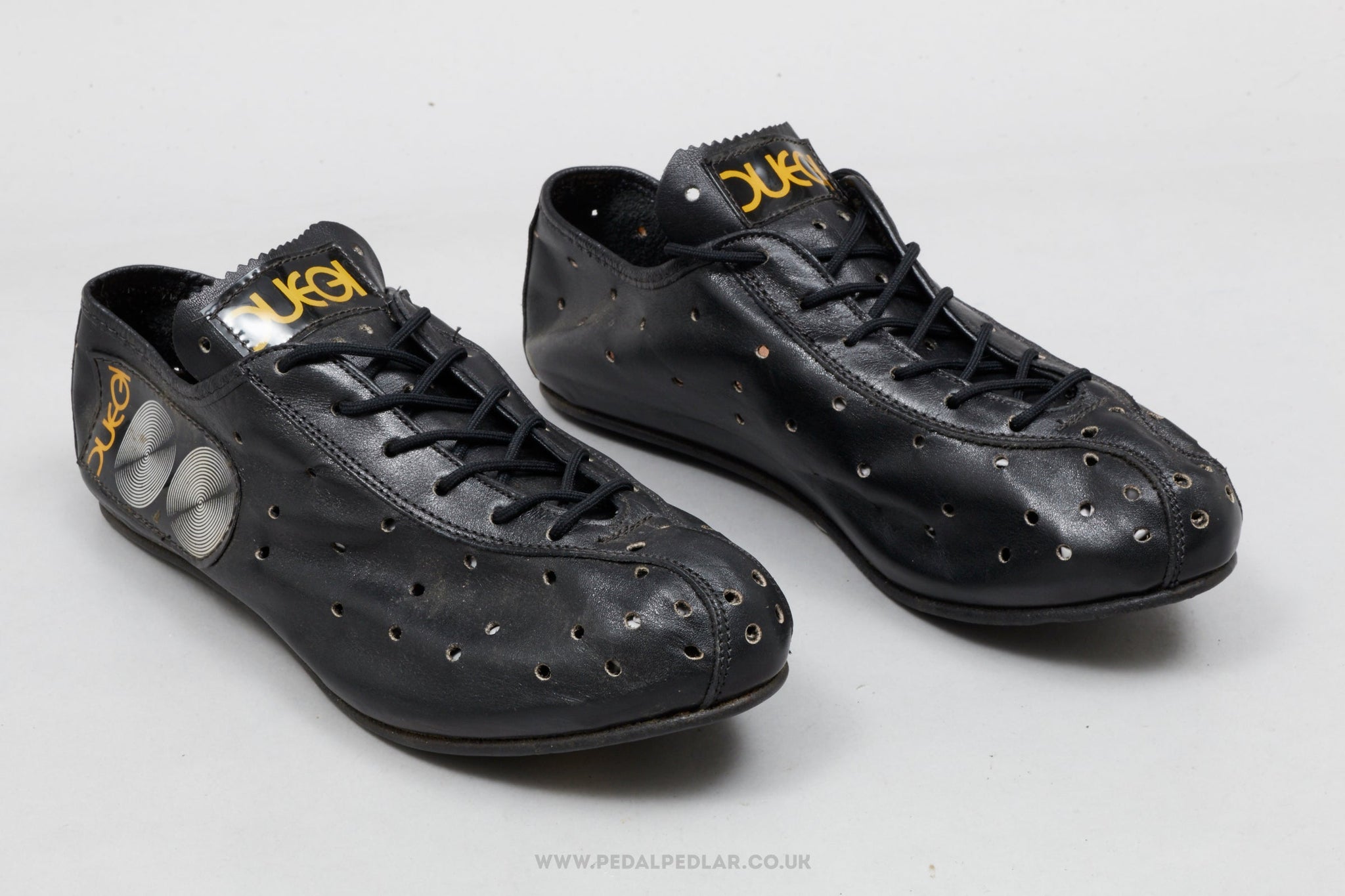 Duegi NOS Vintage Size EU 37 Leather Road Cycling Shoes