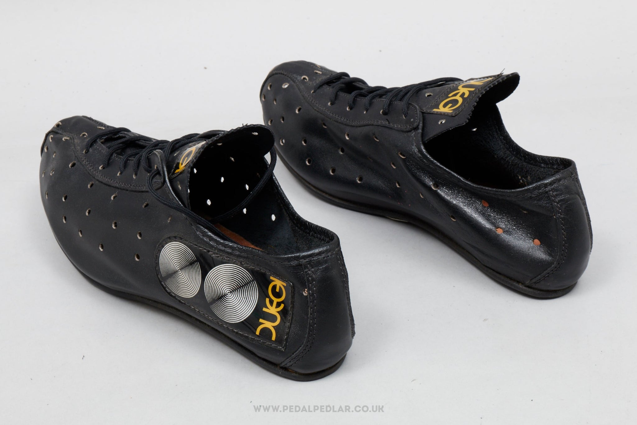 Vintage Duegi 303 Cycling Shoes Leather Made in Italy Look Cleats Vintage Duegi 303 Cycling Shoes Leather Made in Italy Look Cleats
