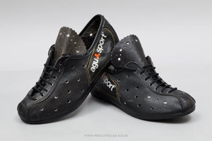 Agu Sport NOS/NIB Vintage Size EU 32 Leather Road Cycling Shoes - Pedal Pedlar - Buy New Old Stock Clothing