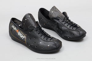 Agu Sport NOS/NIB Vintage Size EU 32 Leather Road Cycling Shoes - Pedal Pedlar - Buy New Old Stock Clothing