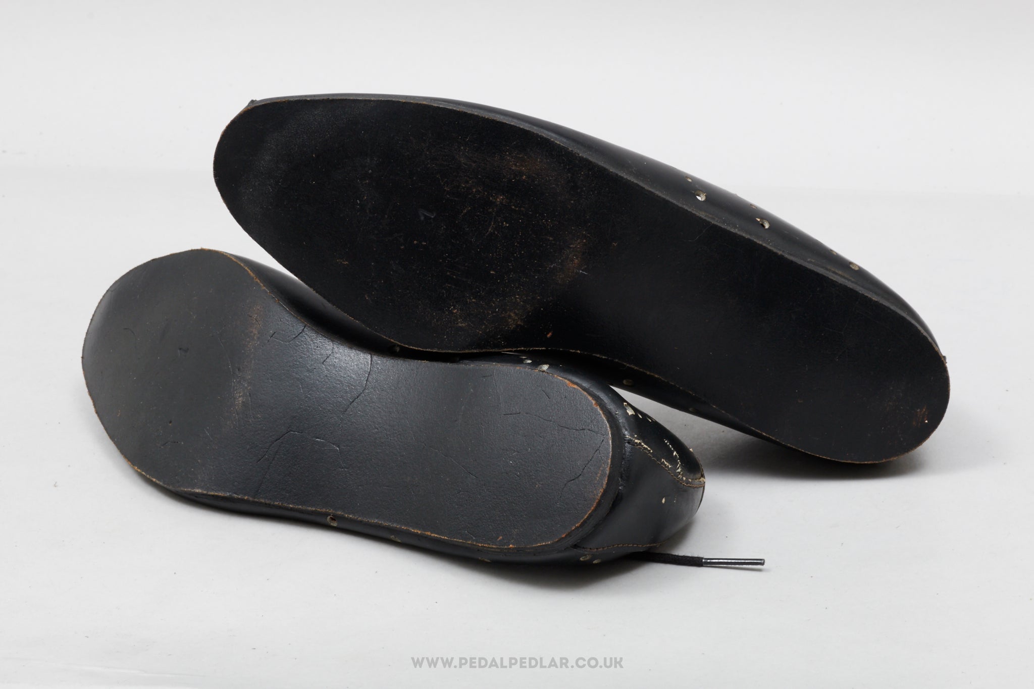 Vintage NOS/NIB Size EU 40 Leather Road Cycling Shoes - Pedal Pedlar - Buy New Old Stock Clothing