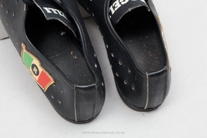 Rogelli NOS/NIB Vintage Size 5 Leather Road Cycling Shoes - Pedal Pedlar - Buy New Old Stock Clothing