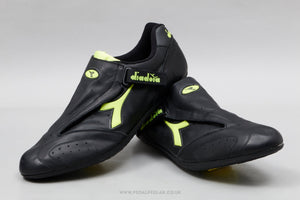 Diadora Circuit NOS/NIB Vintage Size EU 49 Leather Road Cycling Shoes - Pedal Pedlar - Buy New Old Stock Clothing