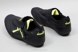 Diadora Circuit NOS/NIB Vintage Size EU 49 Leather Road Cycling Shoes - Pedal Pedlar - Buy New Old Stock Clothing