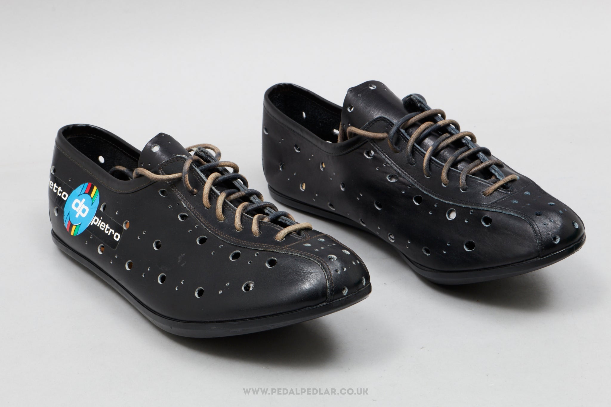 Detto Pietro Plume (Art. 76) NOS/NIB Vintage Size EU 40 Leather Road Cycling Shoes - Pedal Pedlar - Buy New Old Stock Clothing