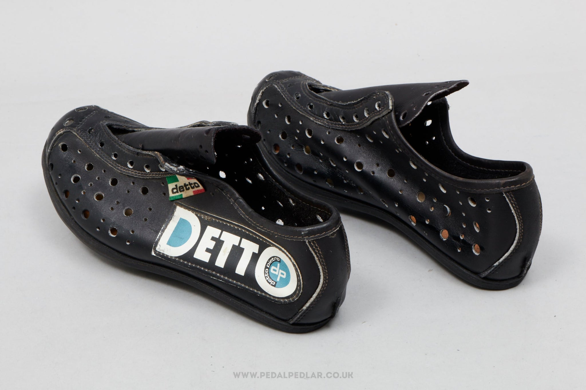 Detto Pietro Plume (Art. 76) NOS/NIB Vintage Size EU 34 Leather Road Cycling Shoes - Pedal Pedlar - Buy New Old Stock Clothing