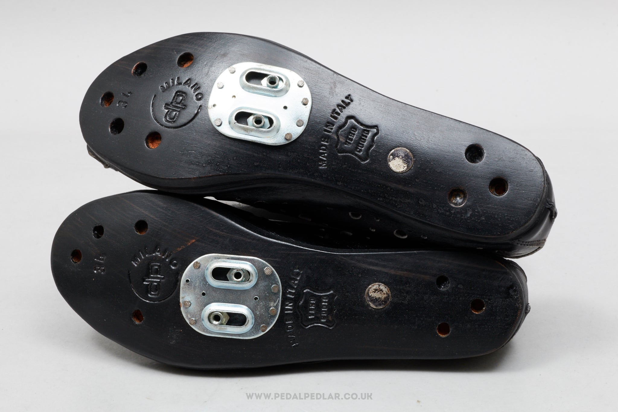Detto Pietro Plume (Art. 76) NOS/NIB Vintage Size EU 34 Leather Road Cycling Shoes - Pedal Pedlar - Buy New Old Stock Clothing