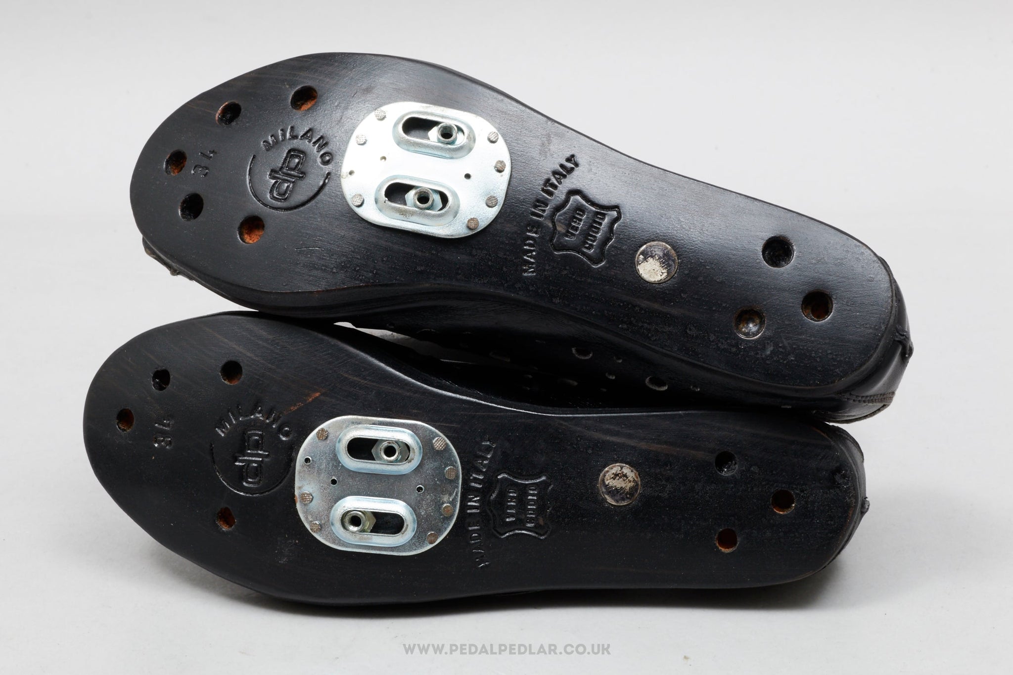 Detto Pietro Plume (Art. 76) NOS/NIB Vintage Size EU 34 Leather Road Cycling Shoes - Pedal Pedlar - Buy New Old Stock Clothing