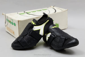 Diadora Ironman NOS/NIB Vintage Size EU 36 Leather Road Cycling Shoes - Pedal Pedlar - Buy New Old Stock Clothing