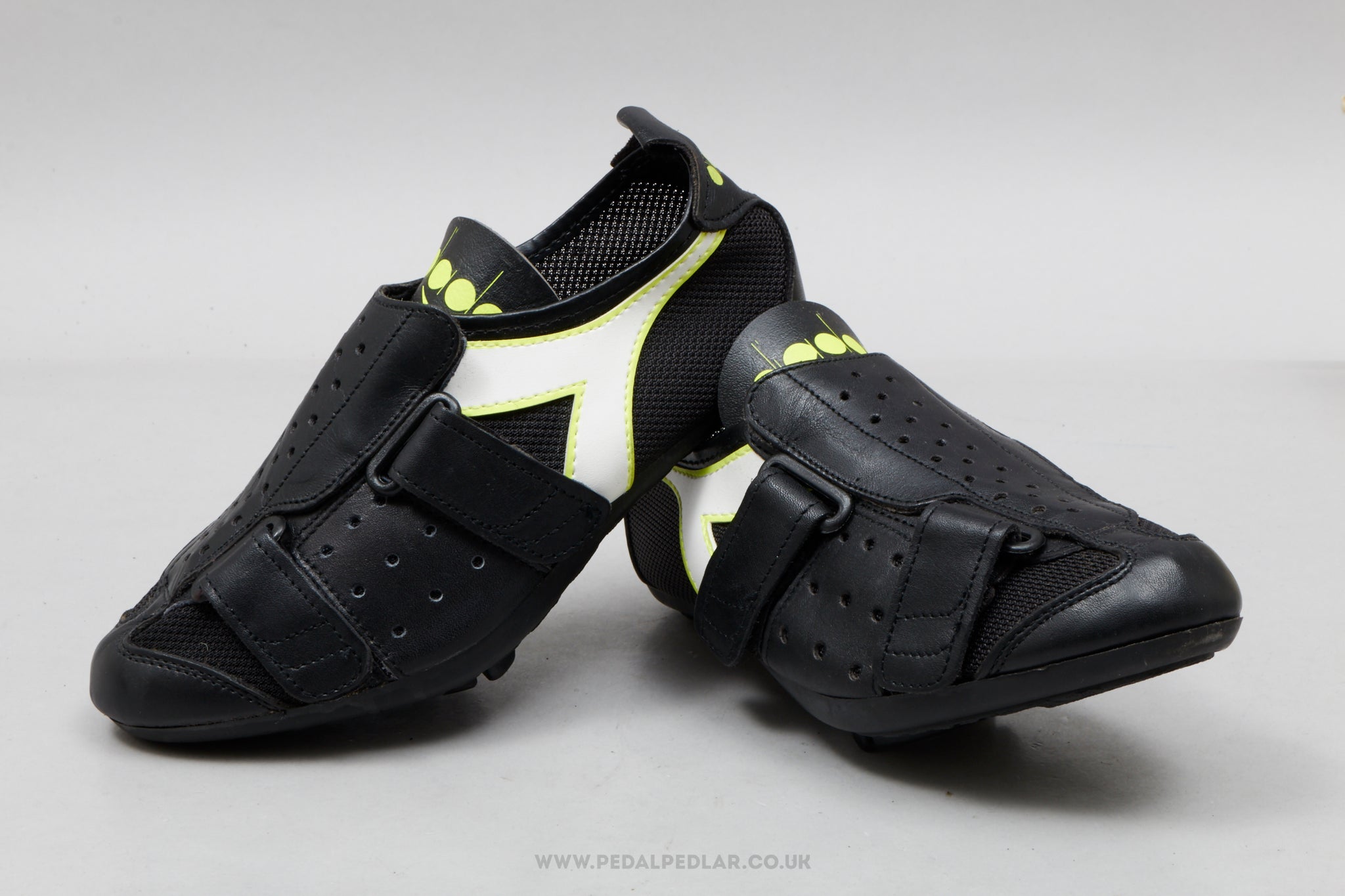 Diadora Ironman NOS/NIB Vintage Size EU 36 Leather Road Cycling Shoes - Pedal Pedlar - Buy New Old Stock Clothing