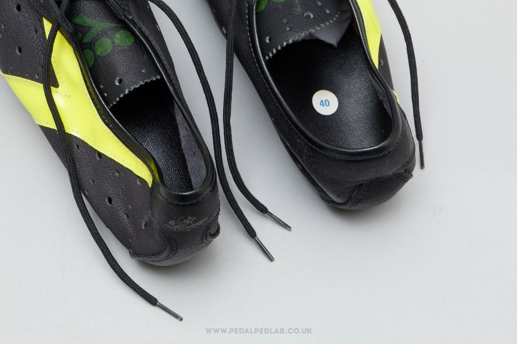 Diadora San Remo NOS/NIB Vintage Size EU 40 Leather Road Cycling Shoes - Pedal Pedlar - Buy New Old Stock Clothing