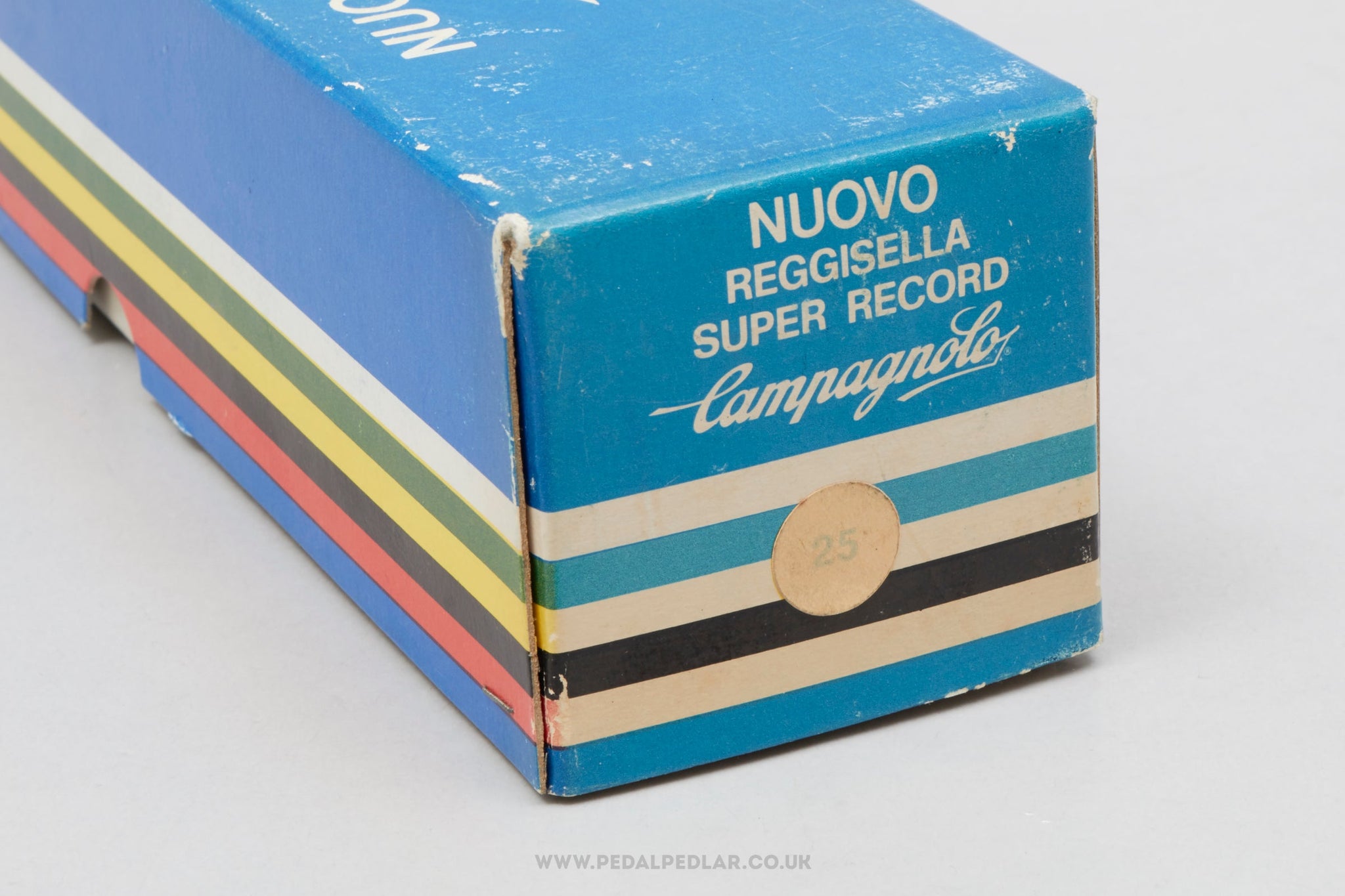 Campagnolo Nuovo Super Record (4051/1) Fluted 4th Gen NOS/NIB Vintage 25.0 mm Seatpost - Pedal Pedlar - Buy New Old Stock Bike Parts